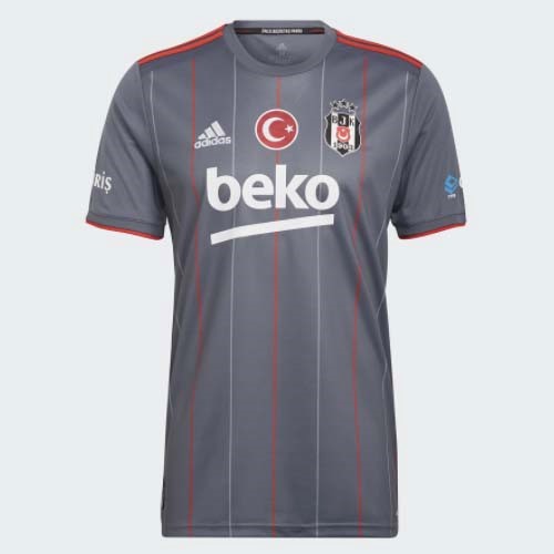 Tailandia Camiseta Besiktas 3ª 2021/22 Gris